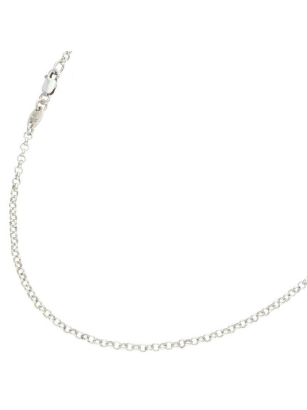 Chrome Hearts Neckchain Roll Chain Silver Necklace